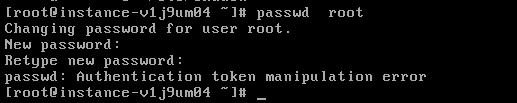 百度云- Linux云服务器报错：Authentication token manipulation error 第1张