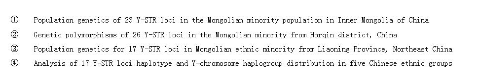 中国古代Y染色体（DNA）大全 第34张